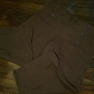 Vintage look paperboy style cropped pants